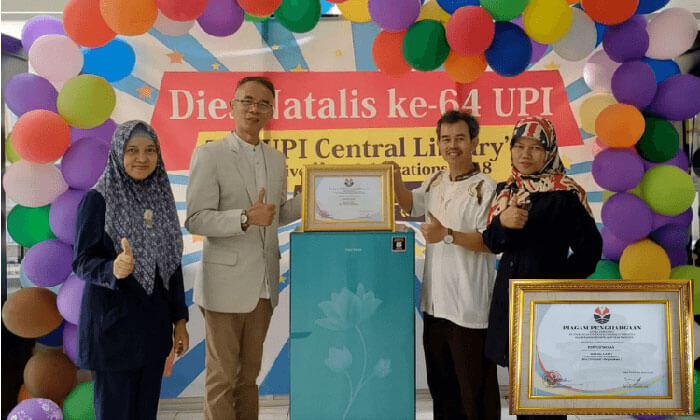 Perpustakaan UPI raih Juara 1 Lomba Kebersihan