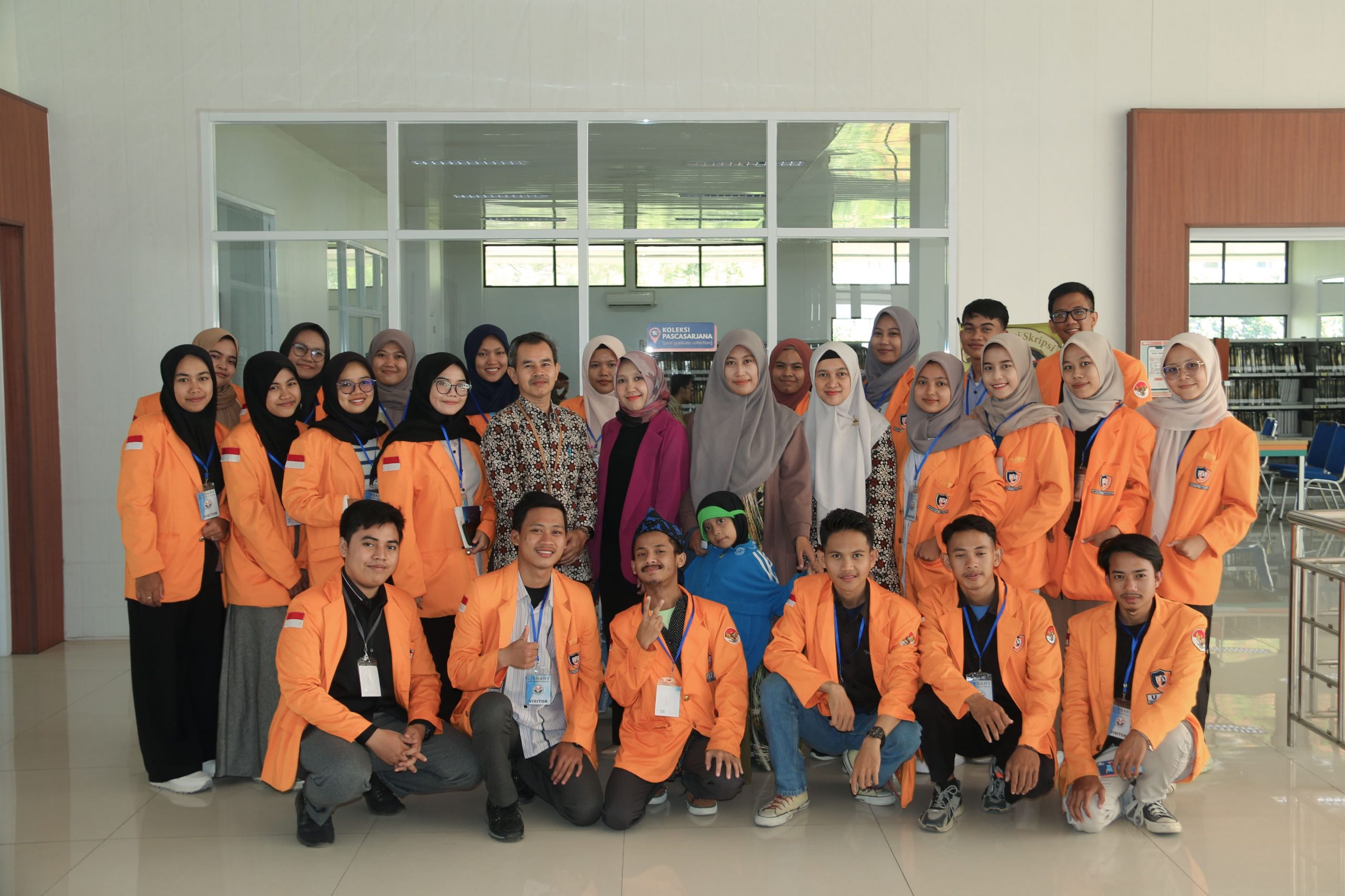 Perpustakaan UPI menerima Kunjungan dari Mahasiswa Prodi Pendidikan Matematika FKIP Universitas Primagraha Serang, Banten 2