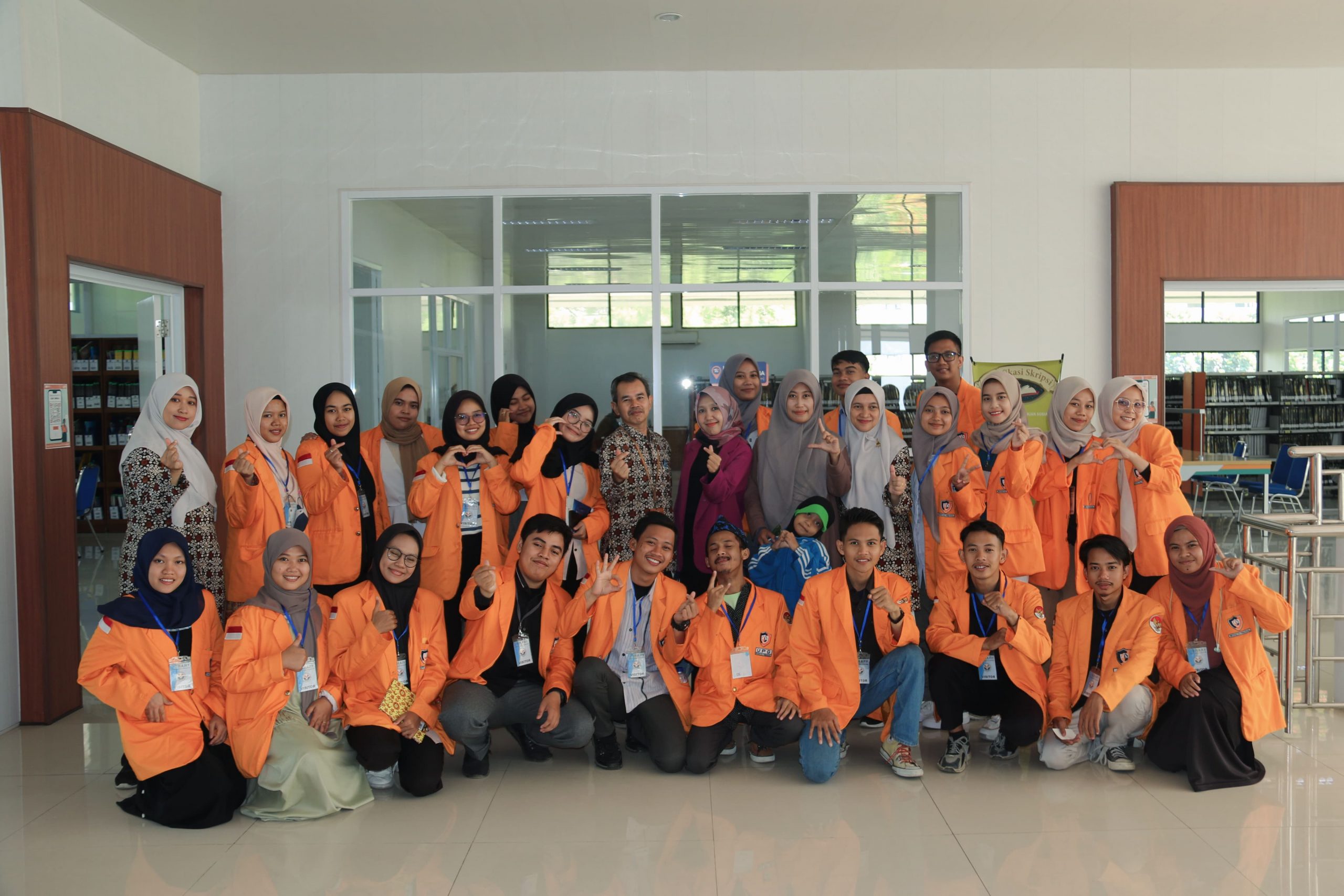 Perpustakaan UPI menerima Kunjungan dari Mahasiswa Prodi Pendidikan Matematika FKIP Universitas Primagraha Serang, Banten 3
