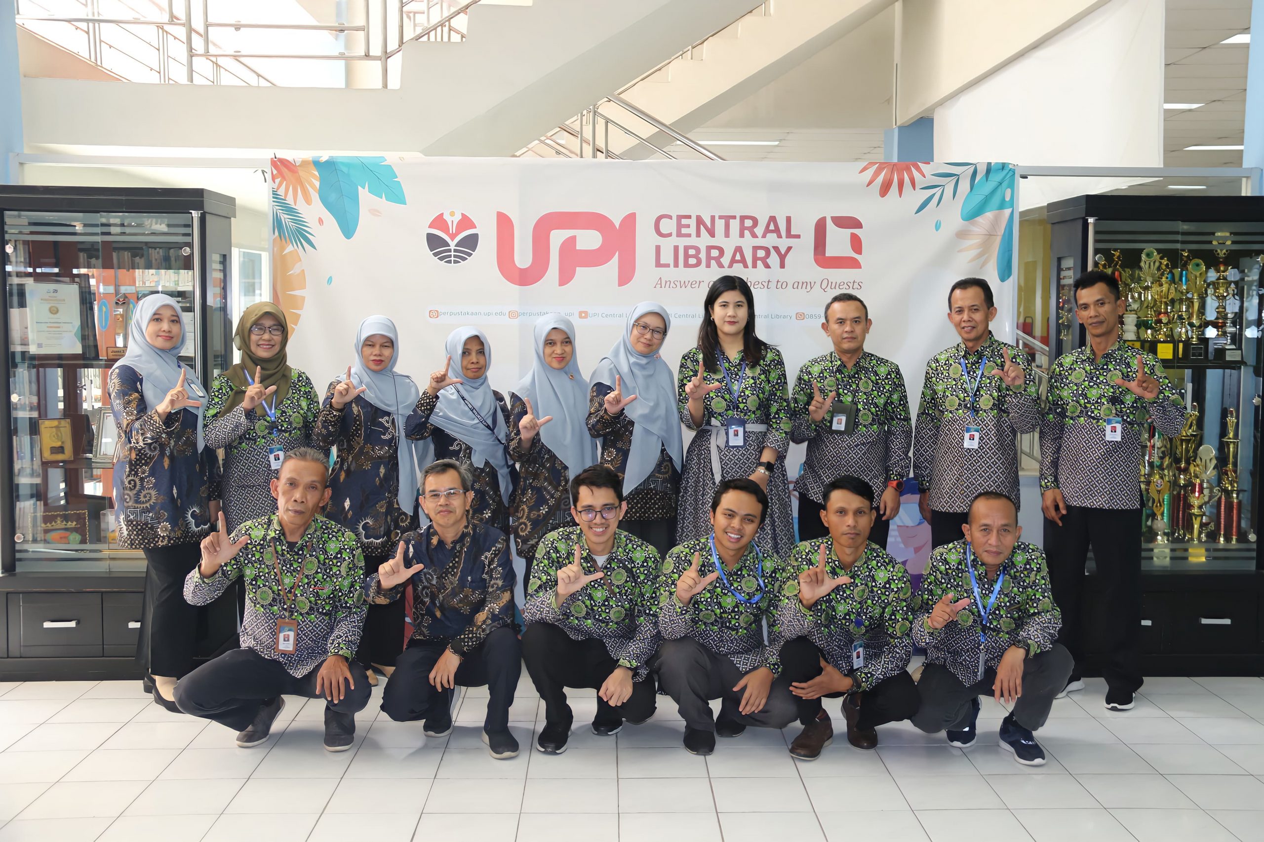 Perpustakaan UPI menerima Kunjungan dari UPT Perpustakaan Universitas Negeri Malang (UM) 2
